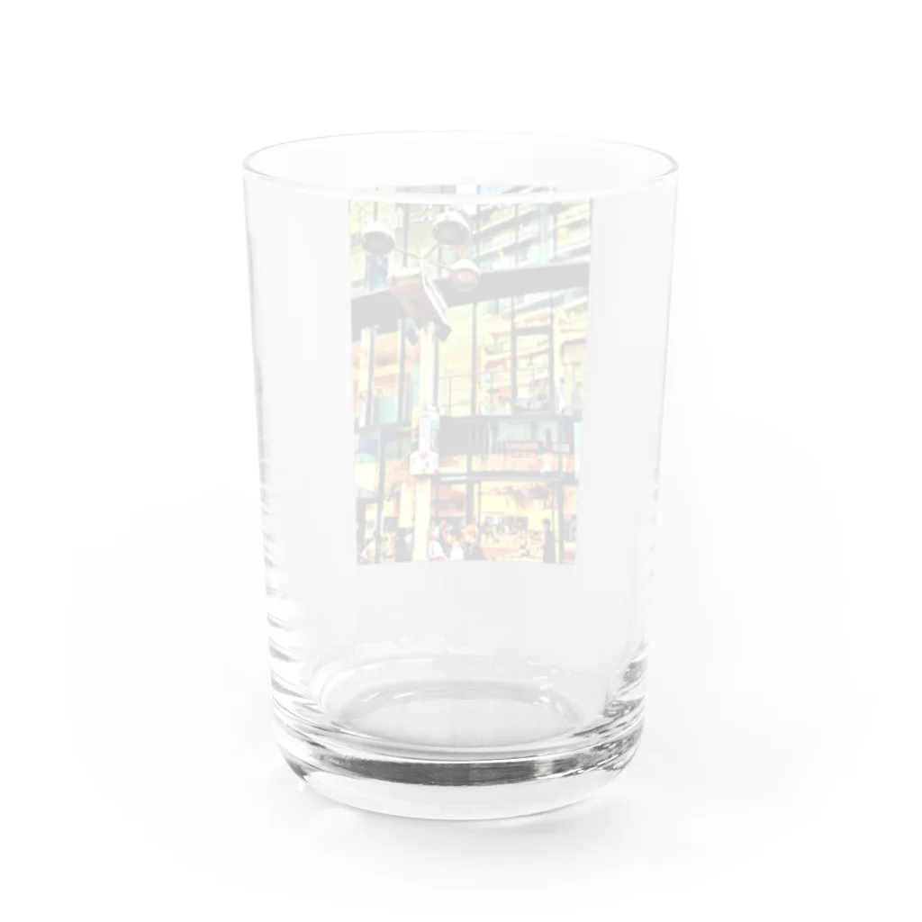 ma-botのセンター街 Water Glass :back