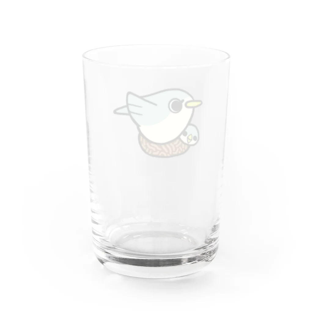 ゴロ画伯におまかせ！のワピピ！ Water Glass :back