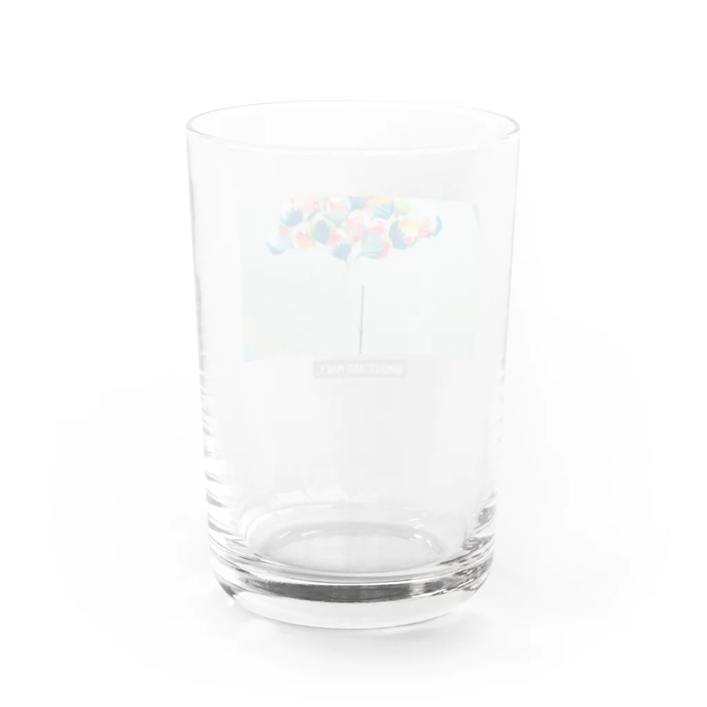 マイクスタンドの"マイキー"のマイクスタンドのマイキー　《風船》 Water Glass :back