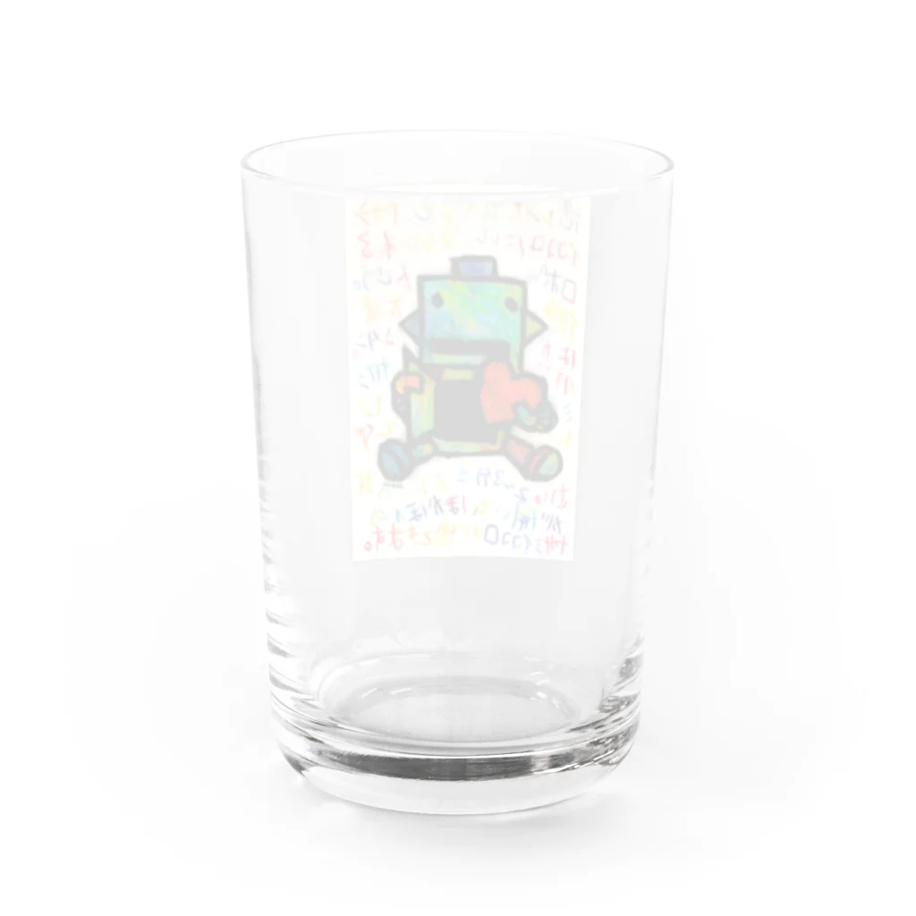 あかね屋のろぼ。 Water Glass :back