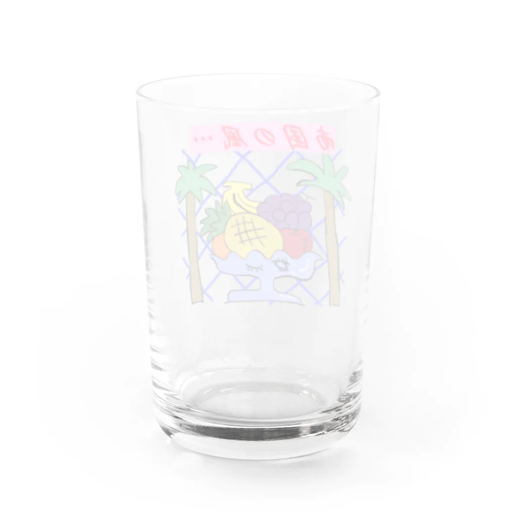 シーサイド梅林の南国の風 Water Glass :back