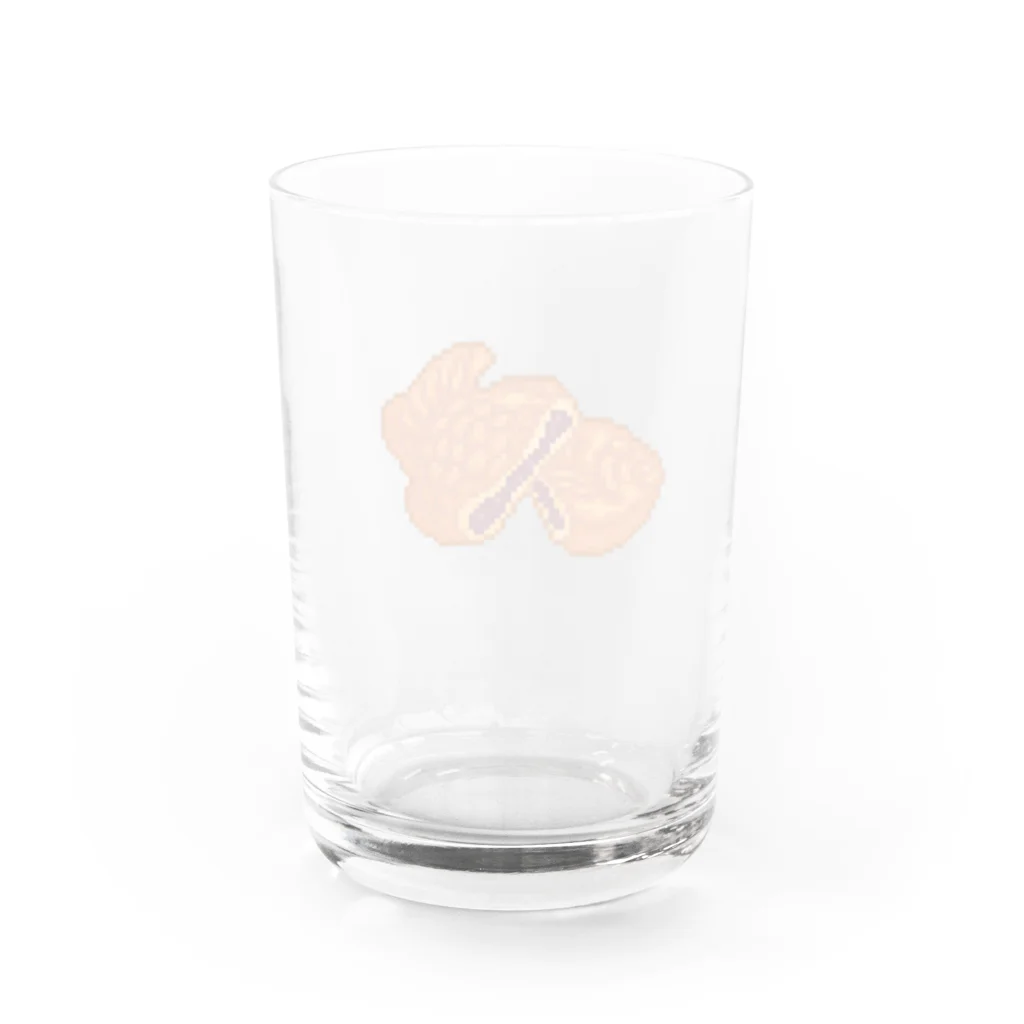 どっと屋のたい焼き Water Glass :back