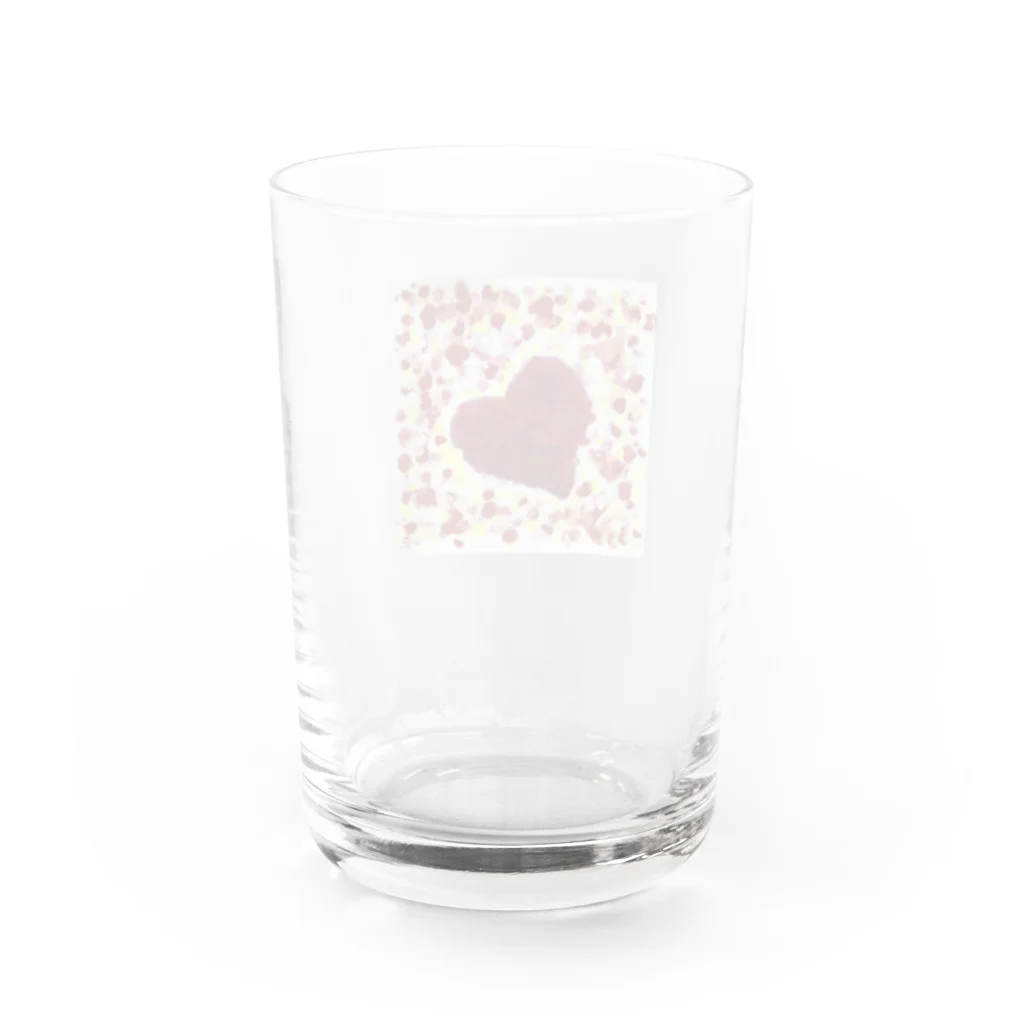 渚♡♡♡のSign of love Water Glass :back