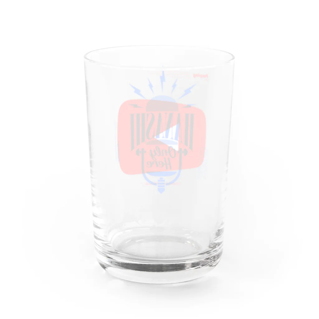 JAPANIVISTA®︎のHANASHI ONLY HERE - R&B Water Glass :back