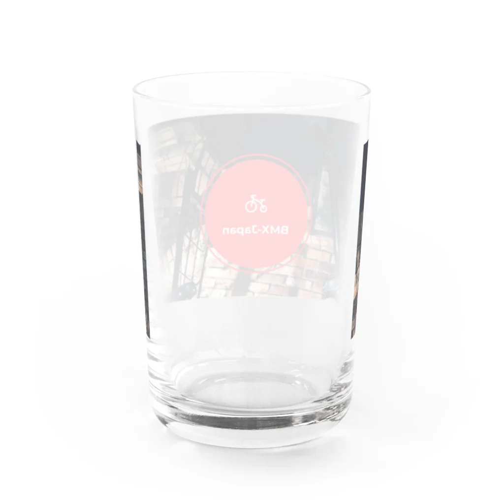 LuckymanのBMX-Japan Water Glass :back