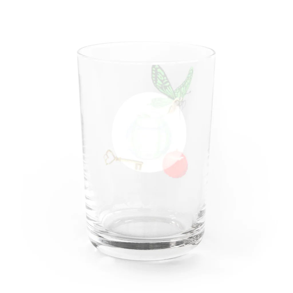 避役の悲嘆 Water Glass :back