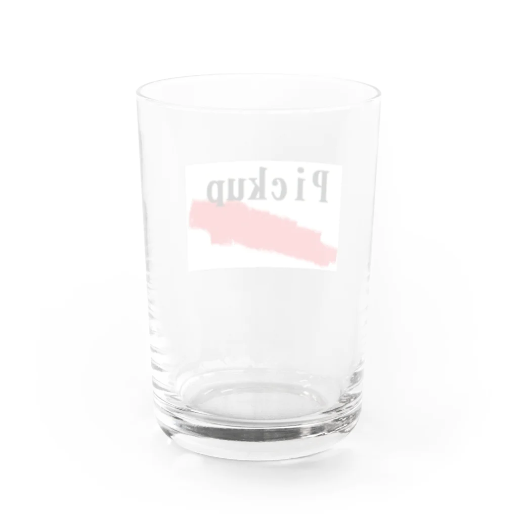 アメリカンベース のpickup　グッズ Water Glass :back