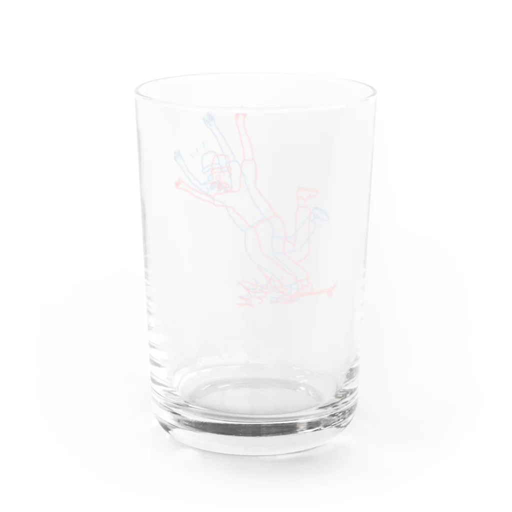 Keiji Art Shop (Japan)のOuch! Skateboard コップ Water Glass :back