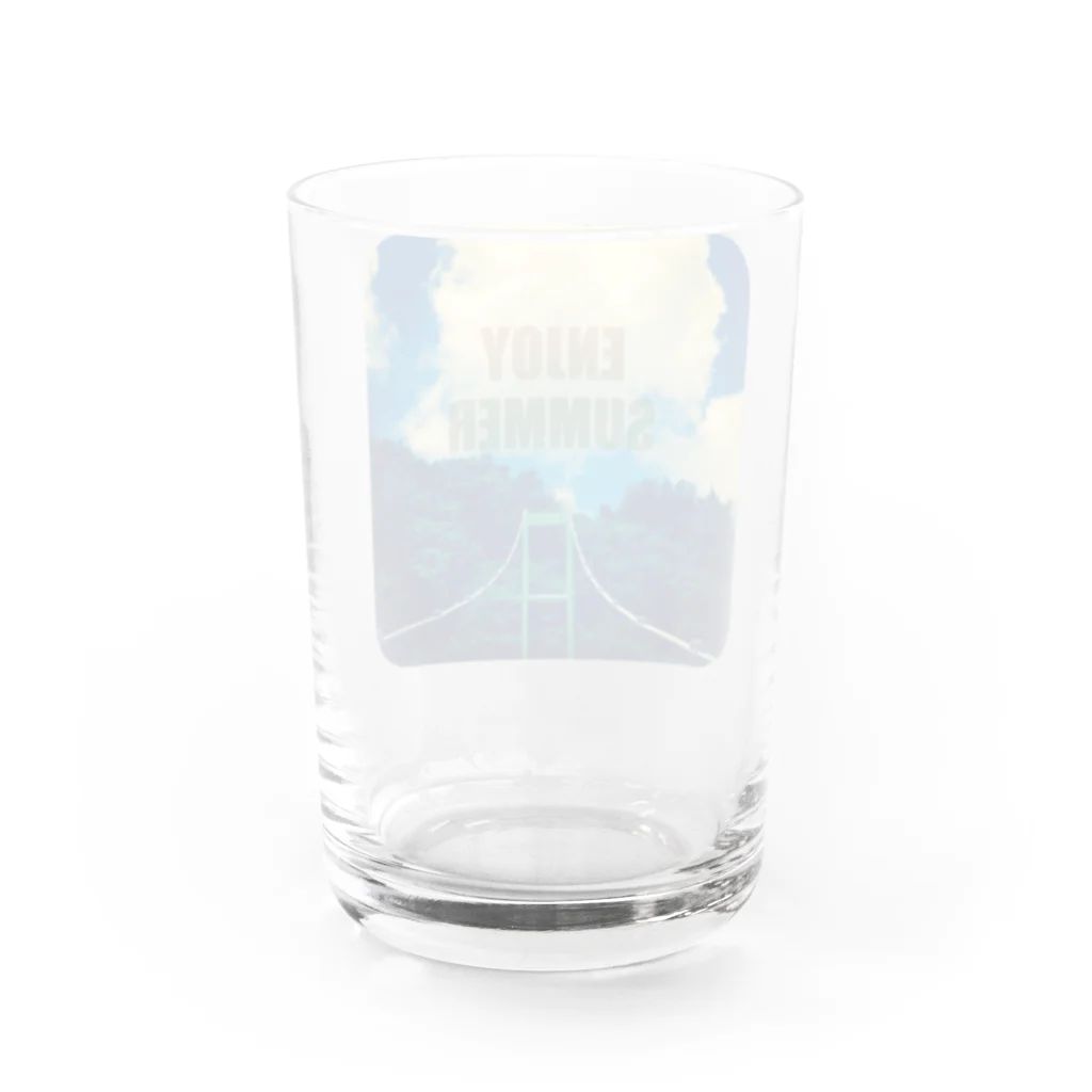 photographicalのENJOY SUMMER Water Glass :back