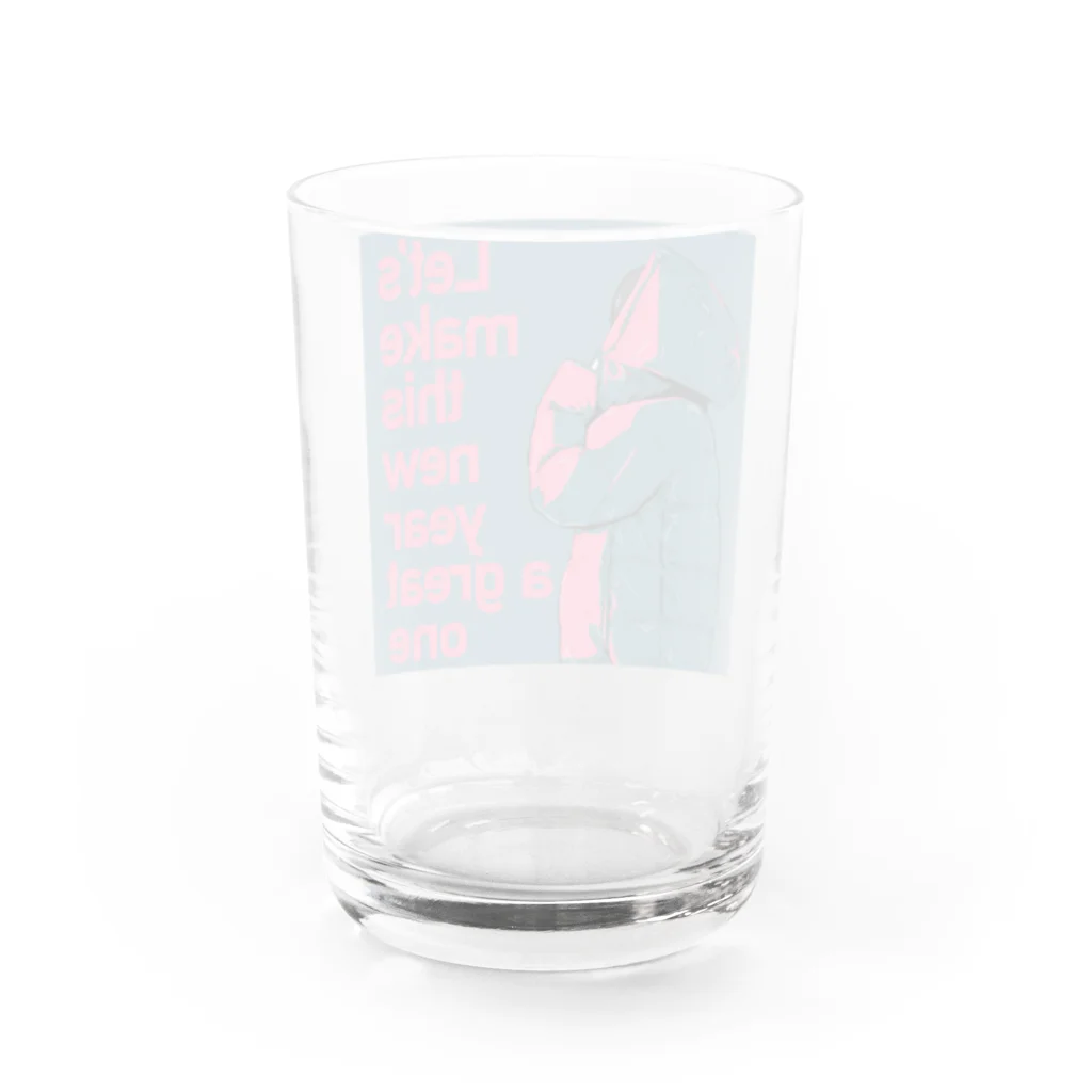 homareの2020girl Water Glass :back