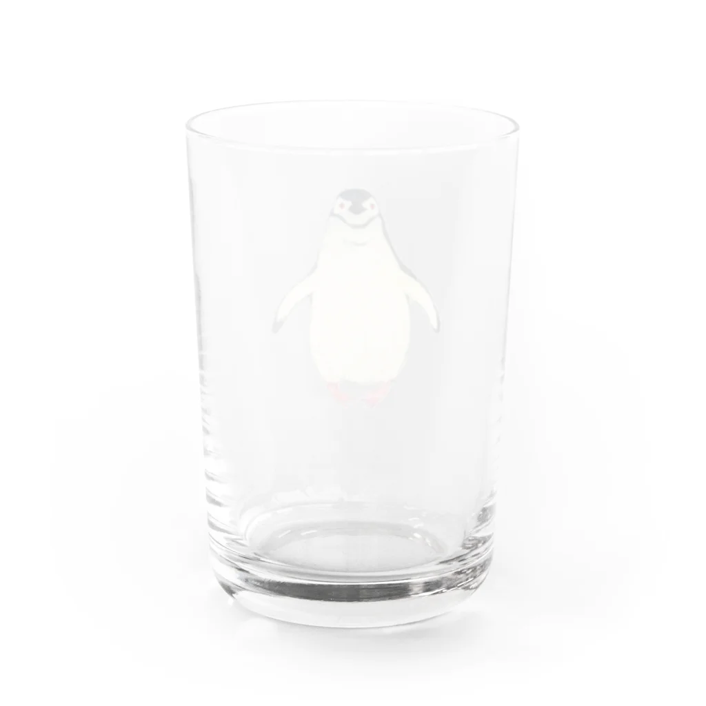 moc webshopのヒゲペンギン Water Glass :back