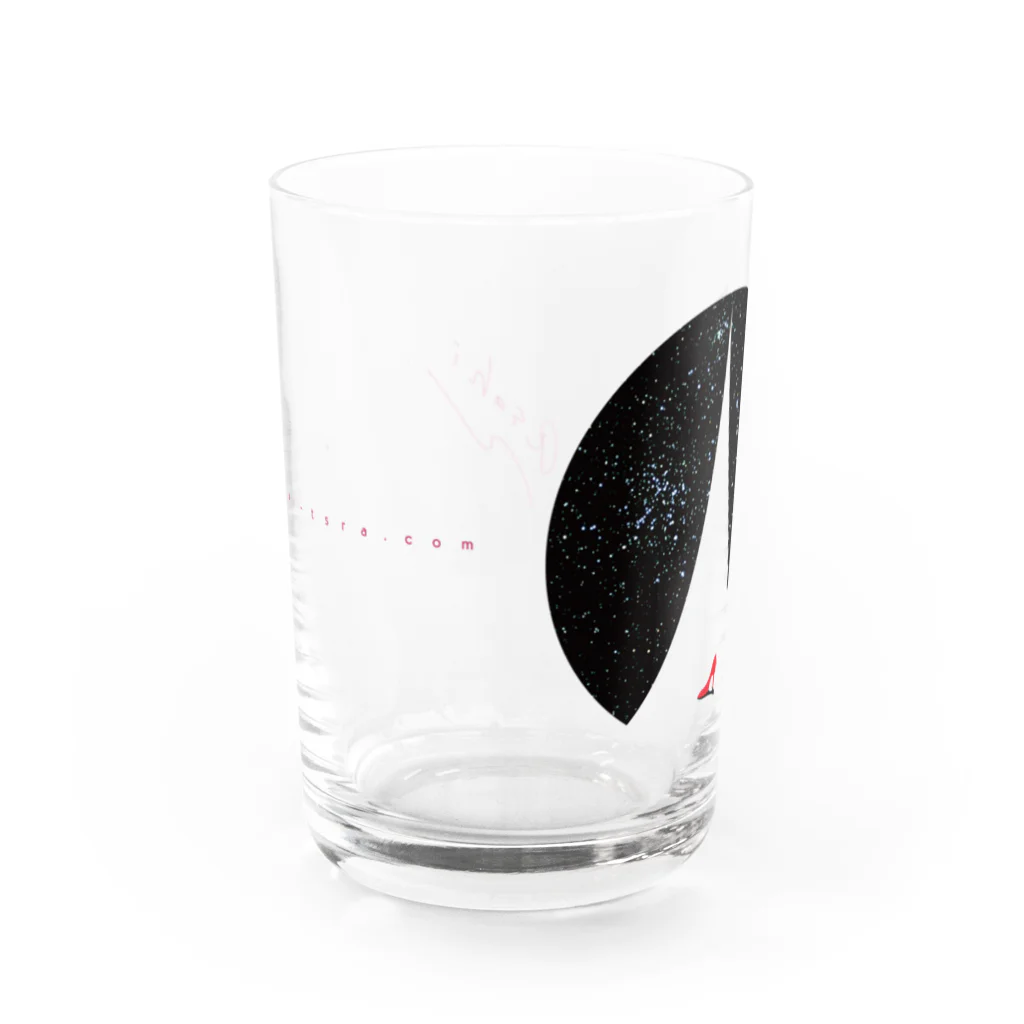 asahi official goods store のyoake no muglass グラス反対面