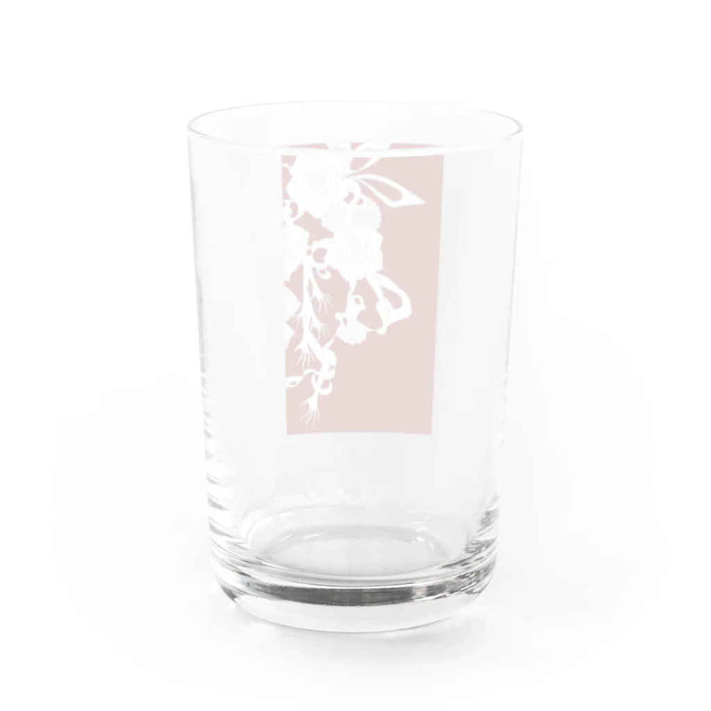 あみめのサーカスのLady LENA Water Glass :back