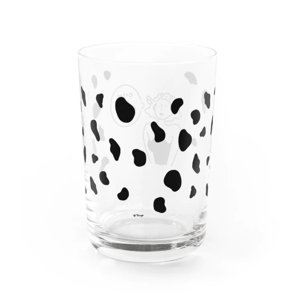 tamago illustsのミルクガール グラス反対面