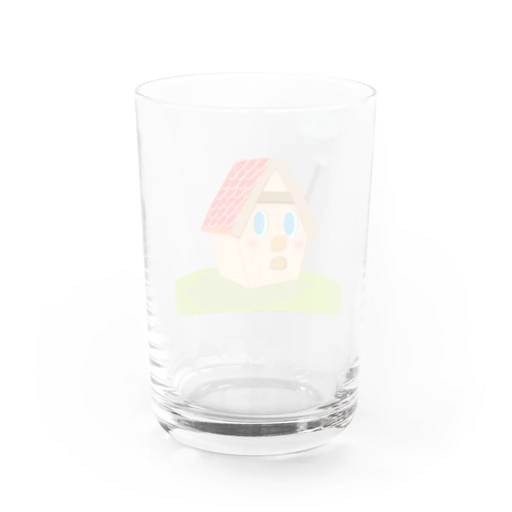 MOMODAMONのかわいいおうち Water Glass :back