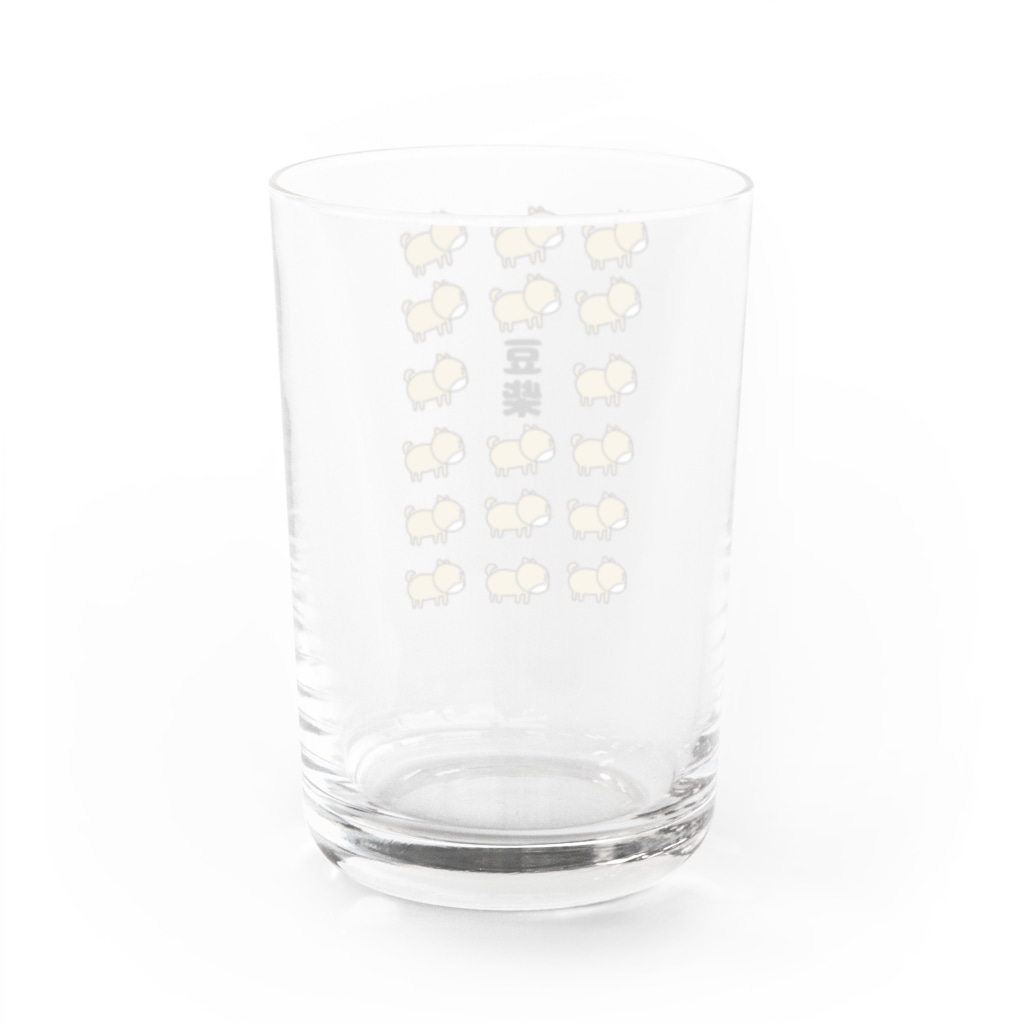 麦畑の豆柴① Water Glass :back