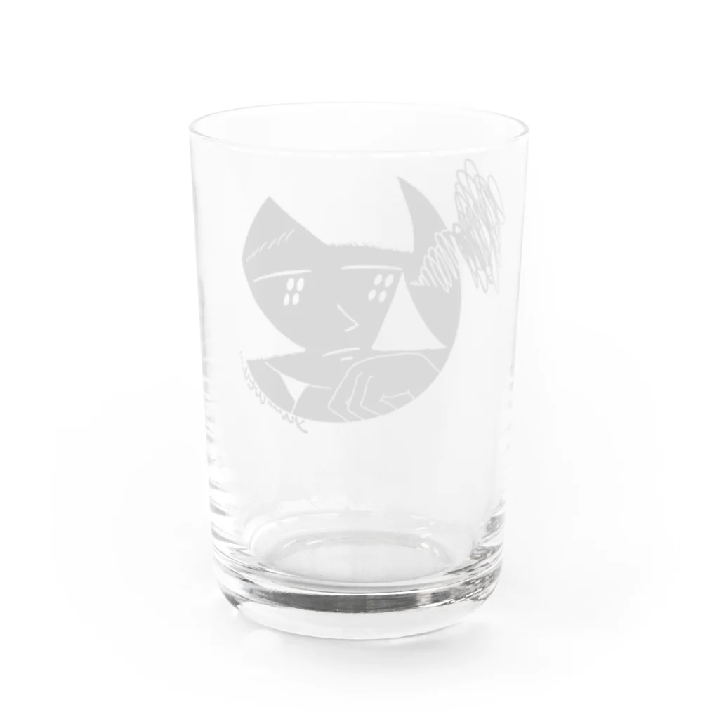 すごくねむい 723 のお店のユ～ウツ Water Glass :back