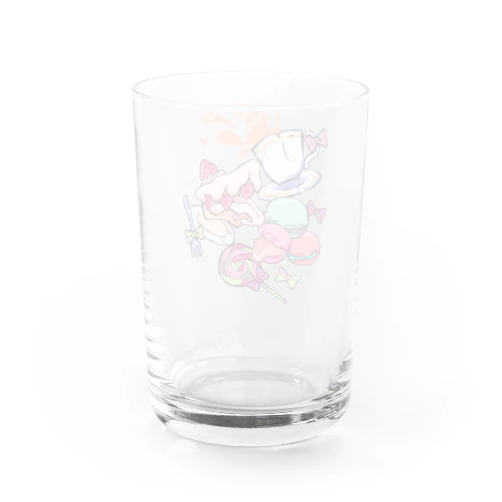 アンリアルシステムズの人食いスイーツ Water Glass :back