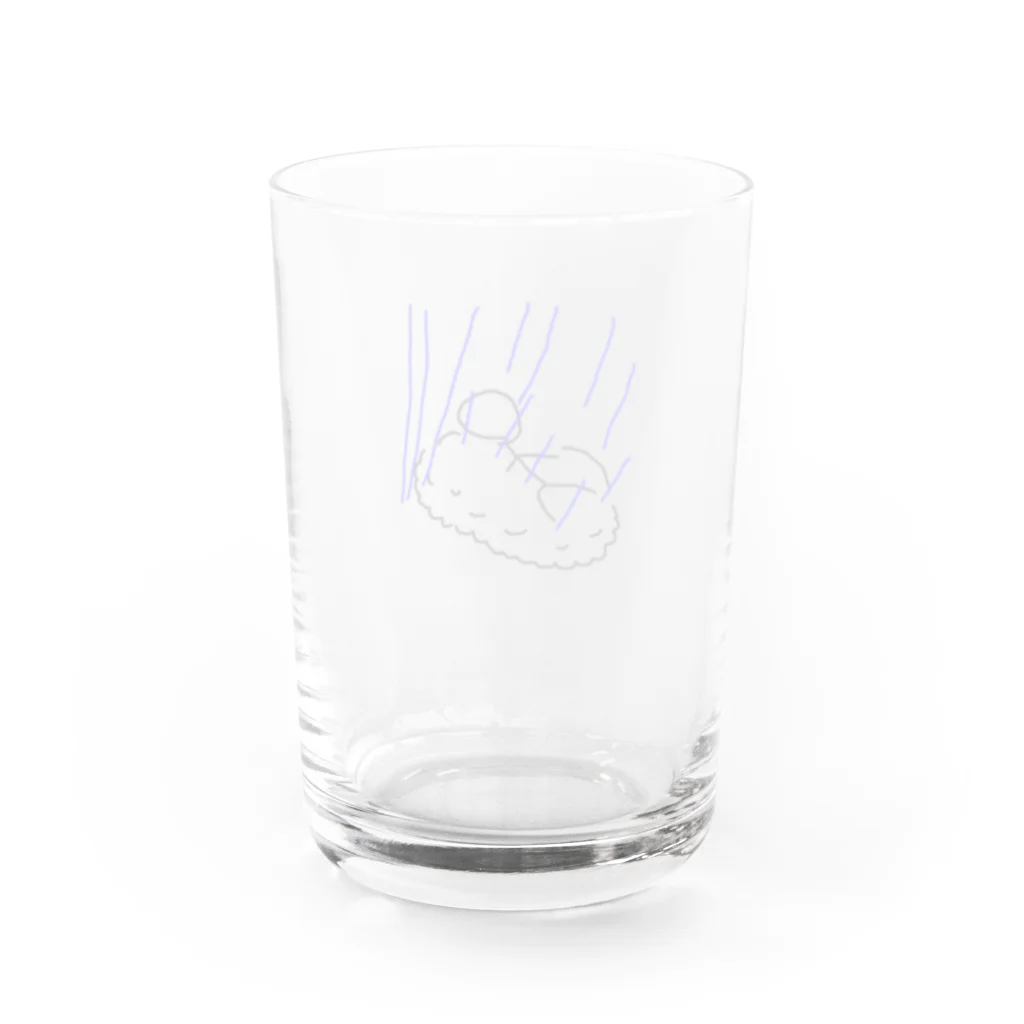 こ と り 🐣のシャリ Water Glass :back