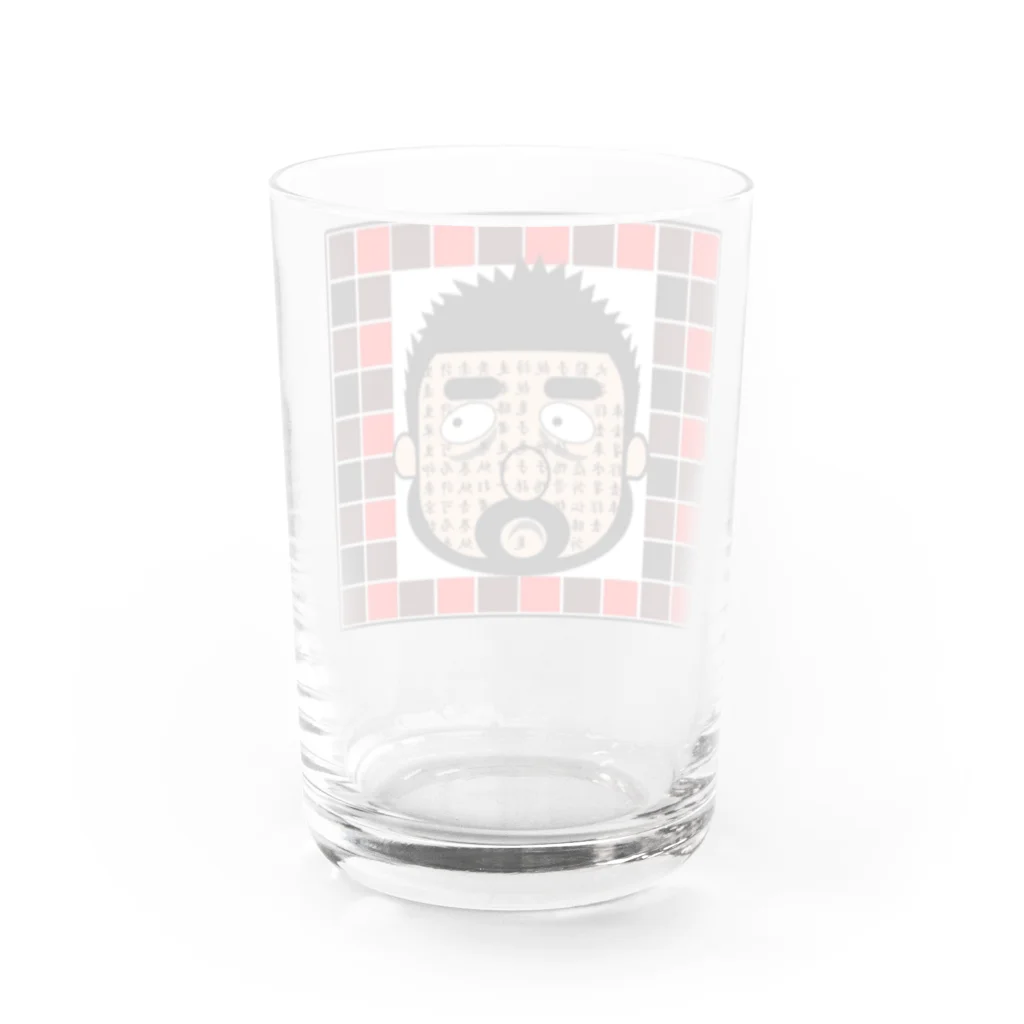 amanojyakuの目の下のクマさん（耳なし芳一） Water Glass :back