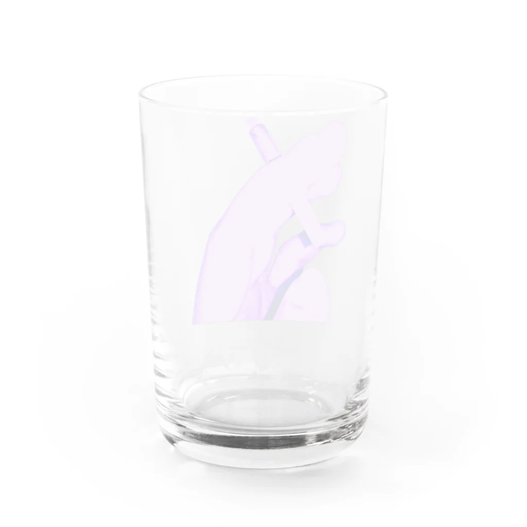 __yubahikariのたばこ Water Glass :back