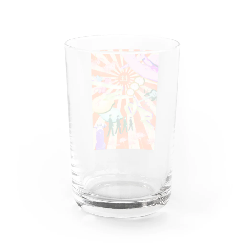 __yubahikariの柱 二〇二〇 Water Glass :back