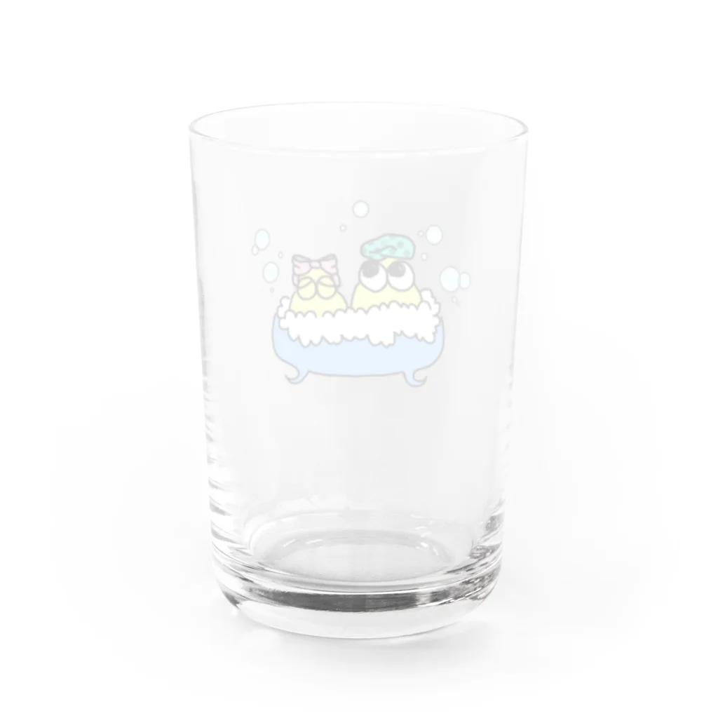 やの屋のギョロたん お風呂 Water Glass :back