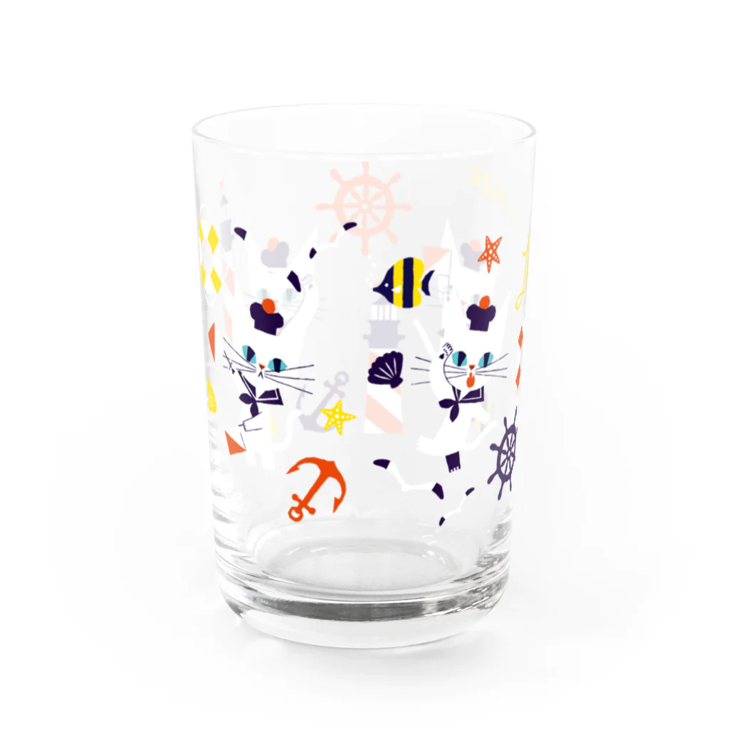 黒ねこ意匠企画室のLittle mee Water Glass :back