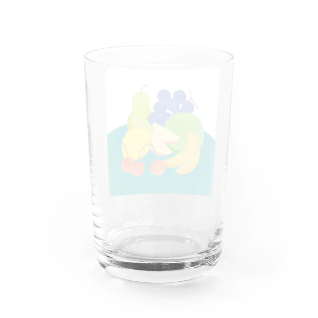 山田designerのフルーツ盛り Water Glass :back
