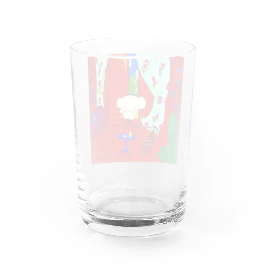 MandTArt　マンドトルテのThe Red Room/Cafe de Calkyon Water Glass :back