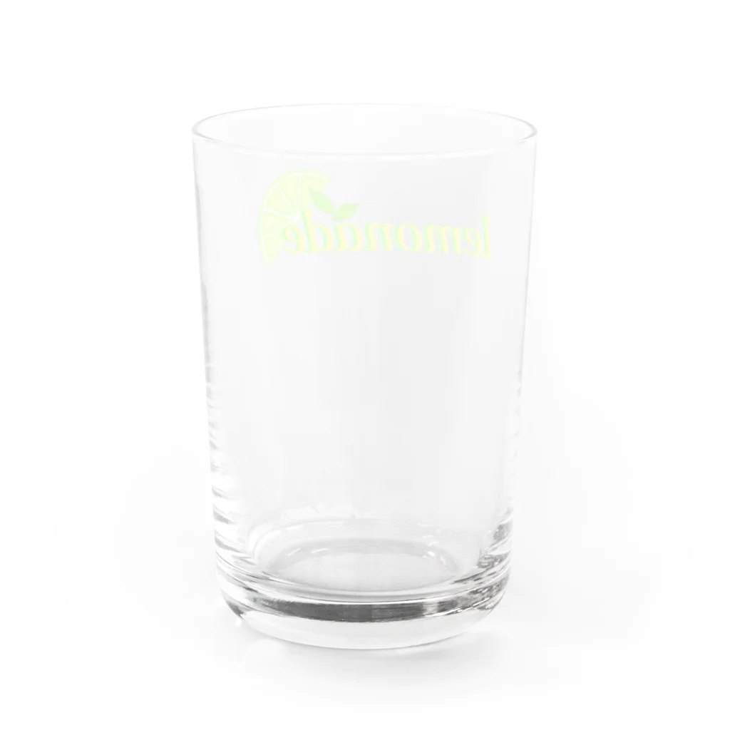 Abbyのレモネード Water Glass :back