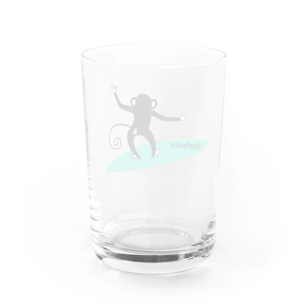 Abbyのさるグッズ・サーフざる～〃 Water Glass :back