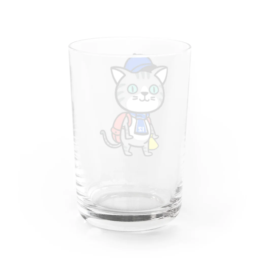 茉莉香｜Marikaのにゃんサポ Water Glass :back