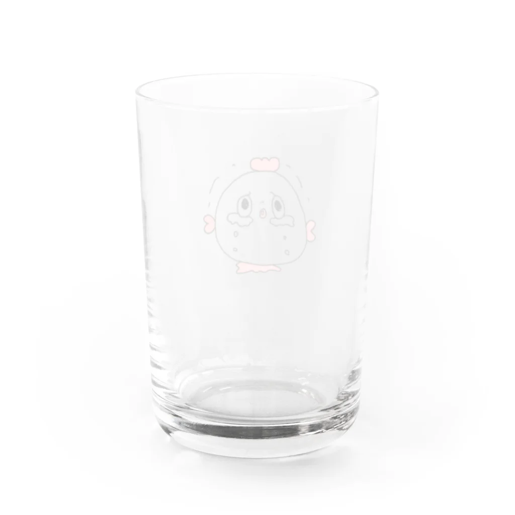 chacoの泣きむしきんぎょ Water Glass :back