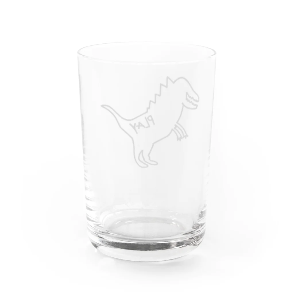 PLAY clothingのDINO BL Water Glass :back