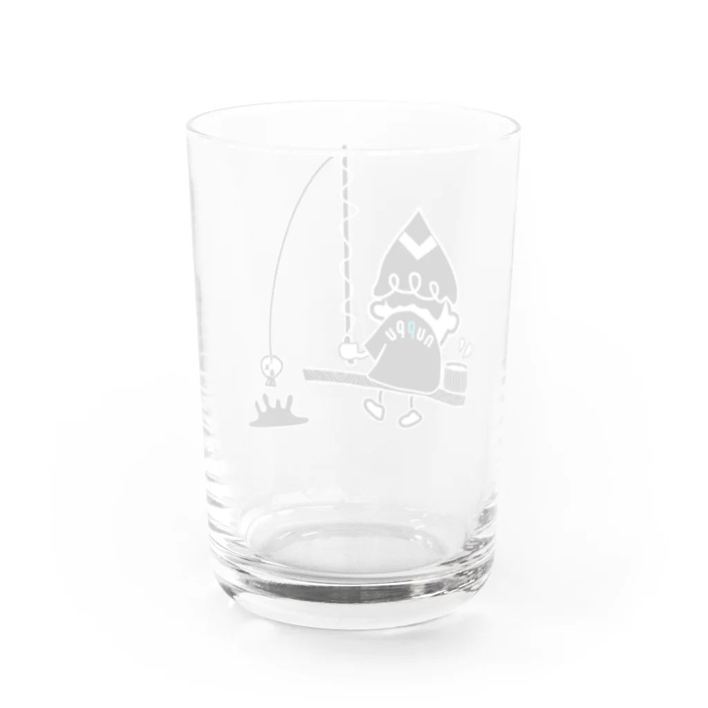 nuppuのtsubomi 今日のお魚釣り Water Glass :back