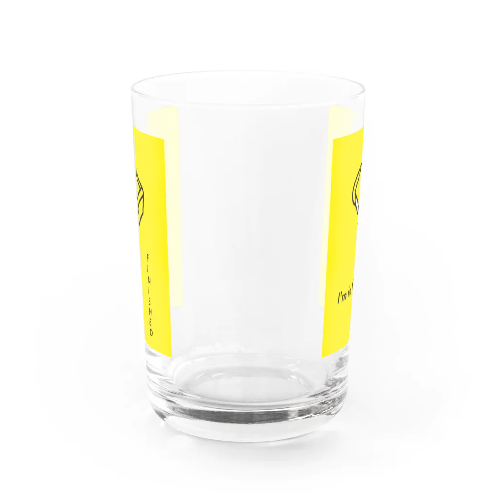 モーモーポルレノンの『トイレット』 Water Glass :back