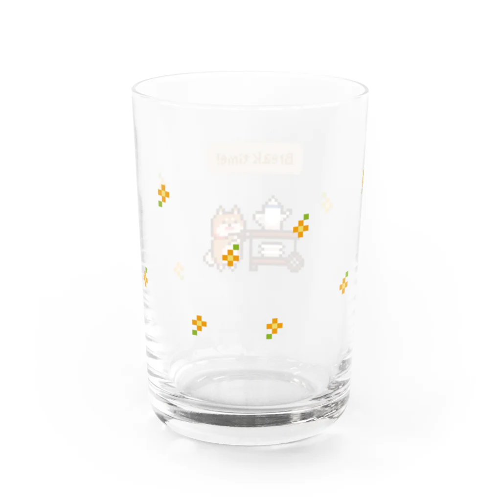 おむすびマーケットのBreak time!　グラス Water Glass :back