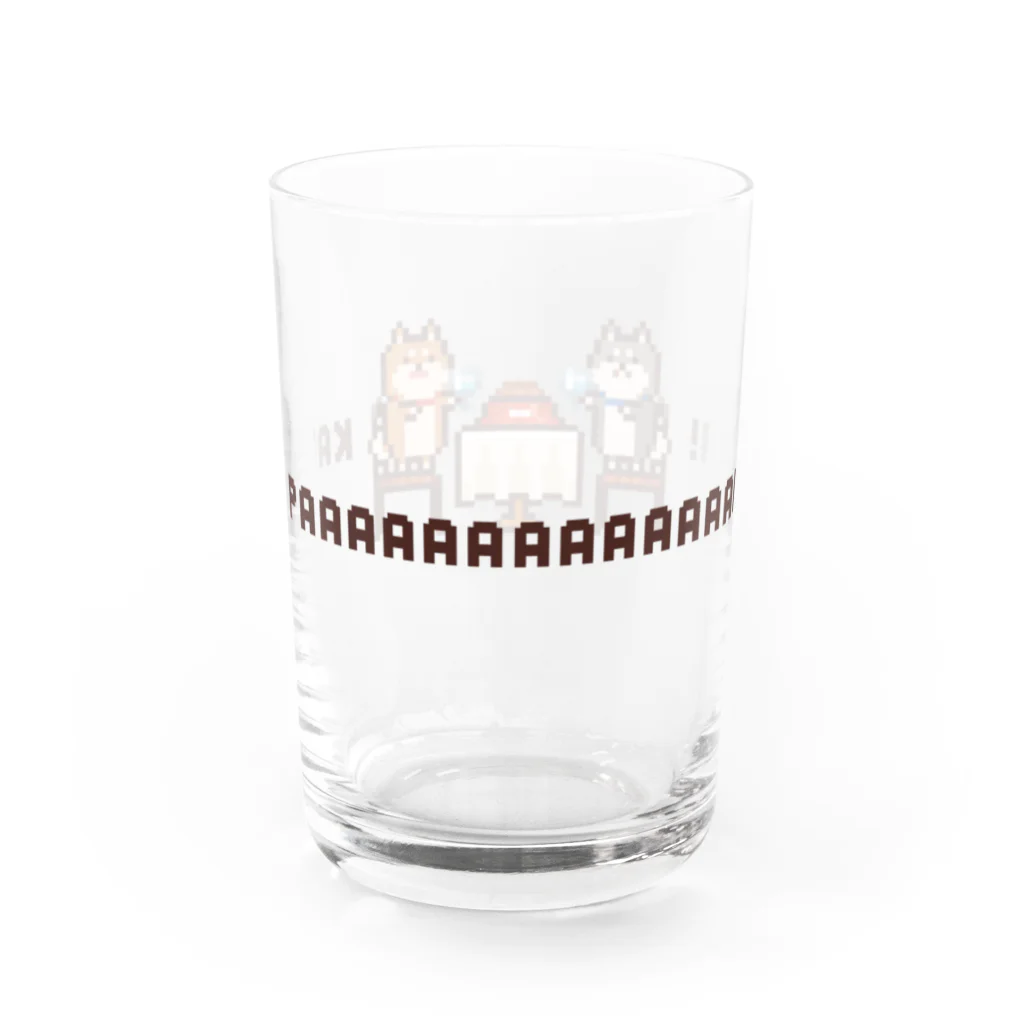 おむすびマーケットのKANPAAAI!　グラス Water Glass :back