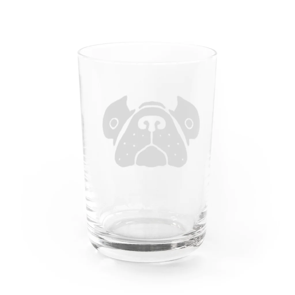 おかき雑貨店のブヒグラス フォーン Water Glass :back