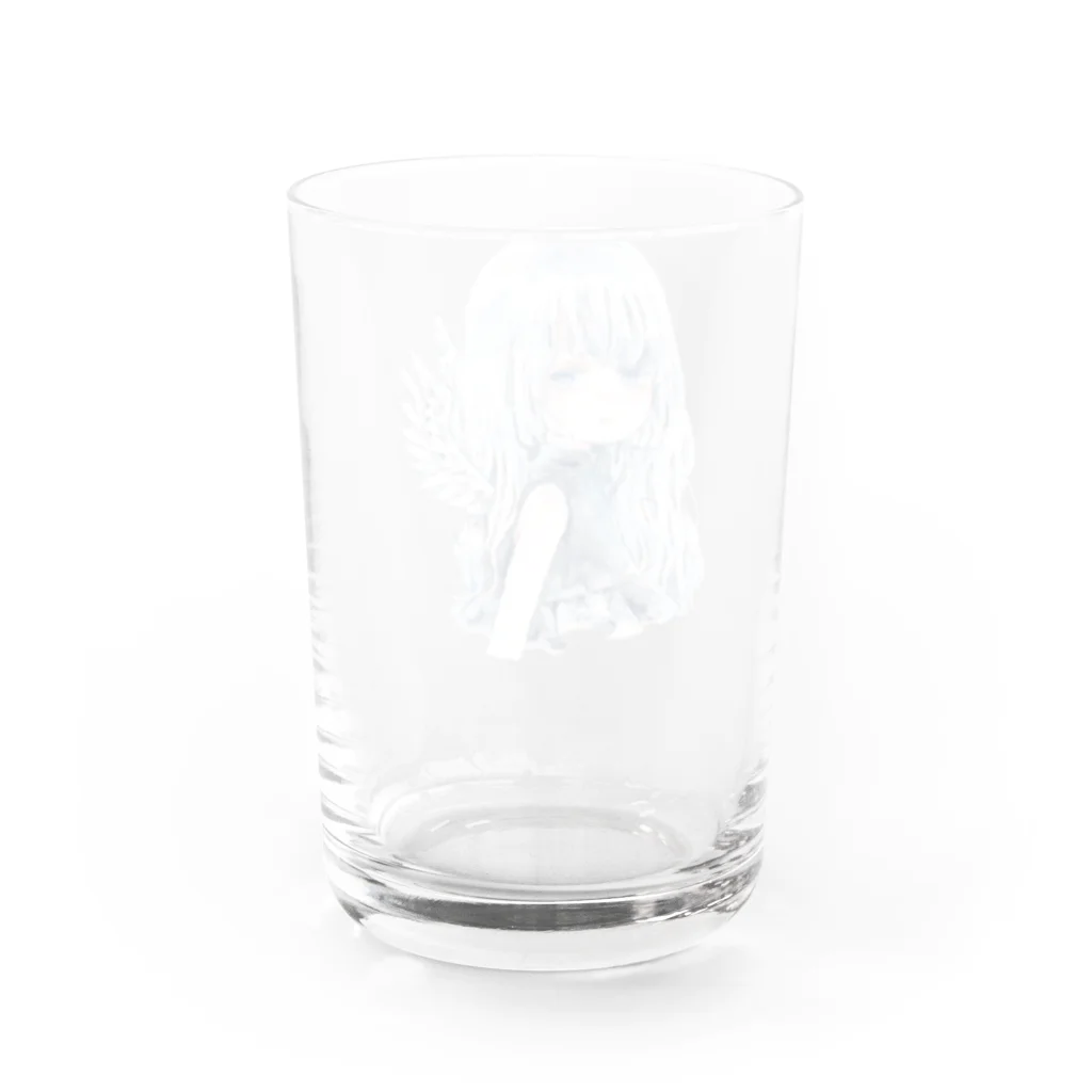 こむぎこ商店の天使 Water Glass :back