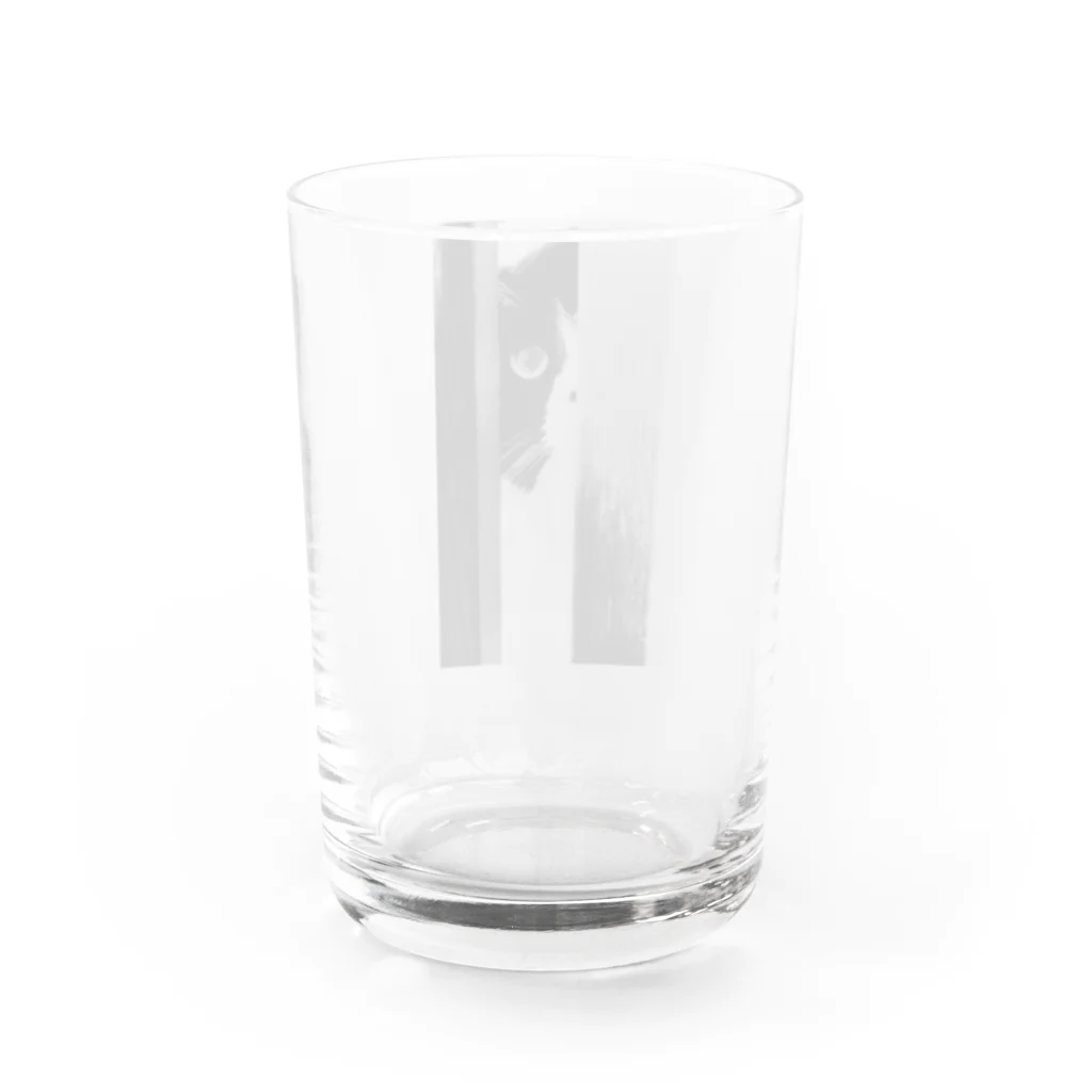 MIKAのゆっけちゃんはいつも見てる Water Glass :back