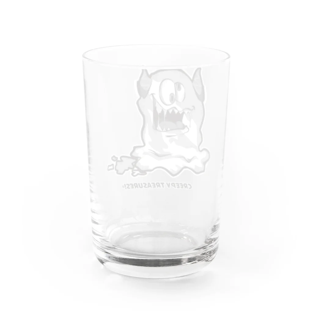 Creepy Treasures!のCrazy Monster! Slimee 【B】 Water Glass :back