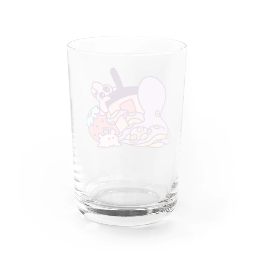 💓🦄Medicine🦄💓のyumeiro🥛drink Water Glass :back