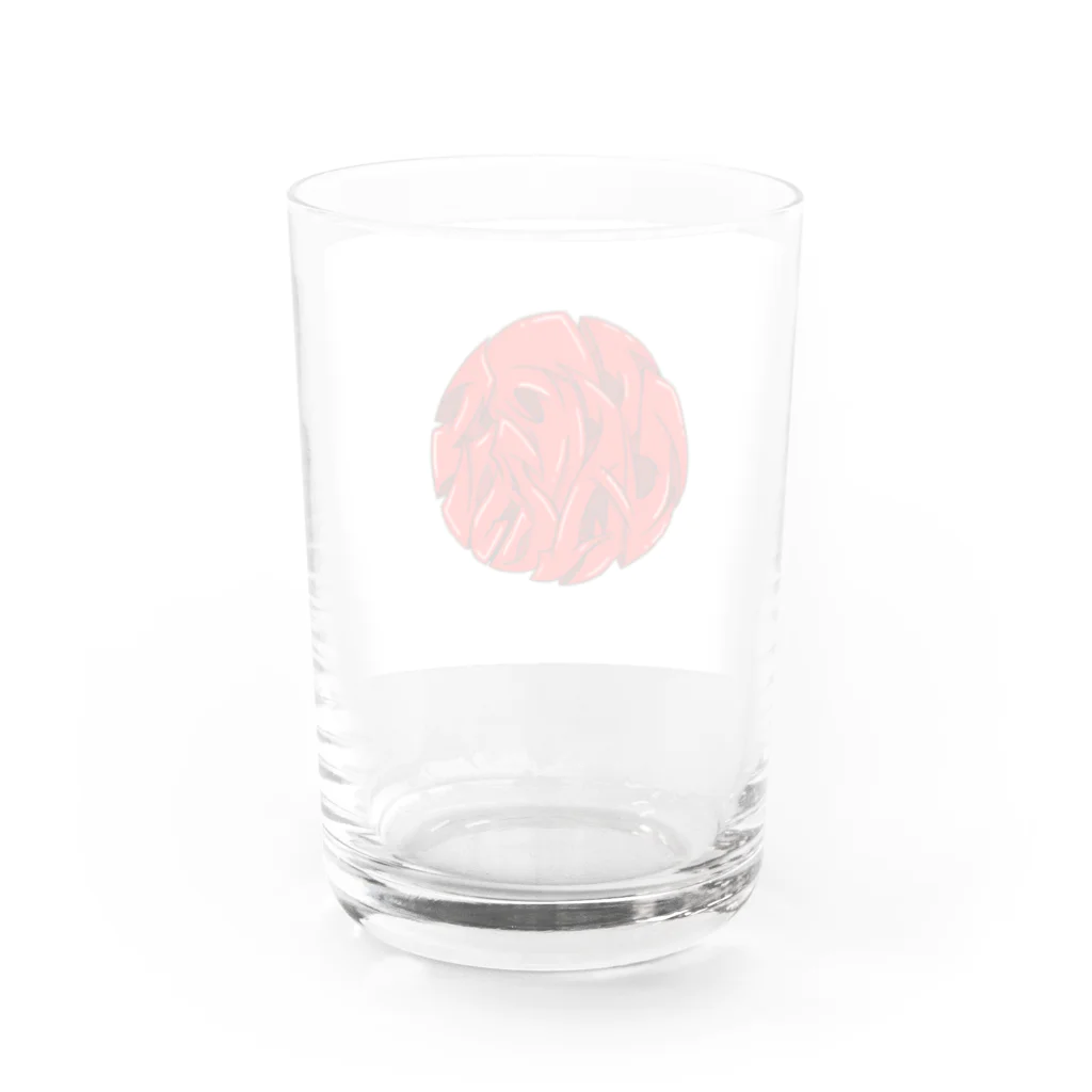 りん太のthe LOGO Water Glass :back