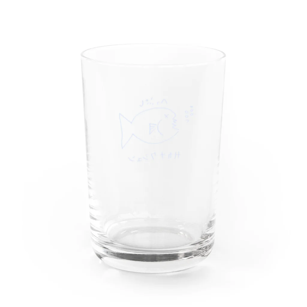 ナシゴレンとバティックのおみせのサカナクシュン Water Glass :back