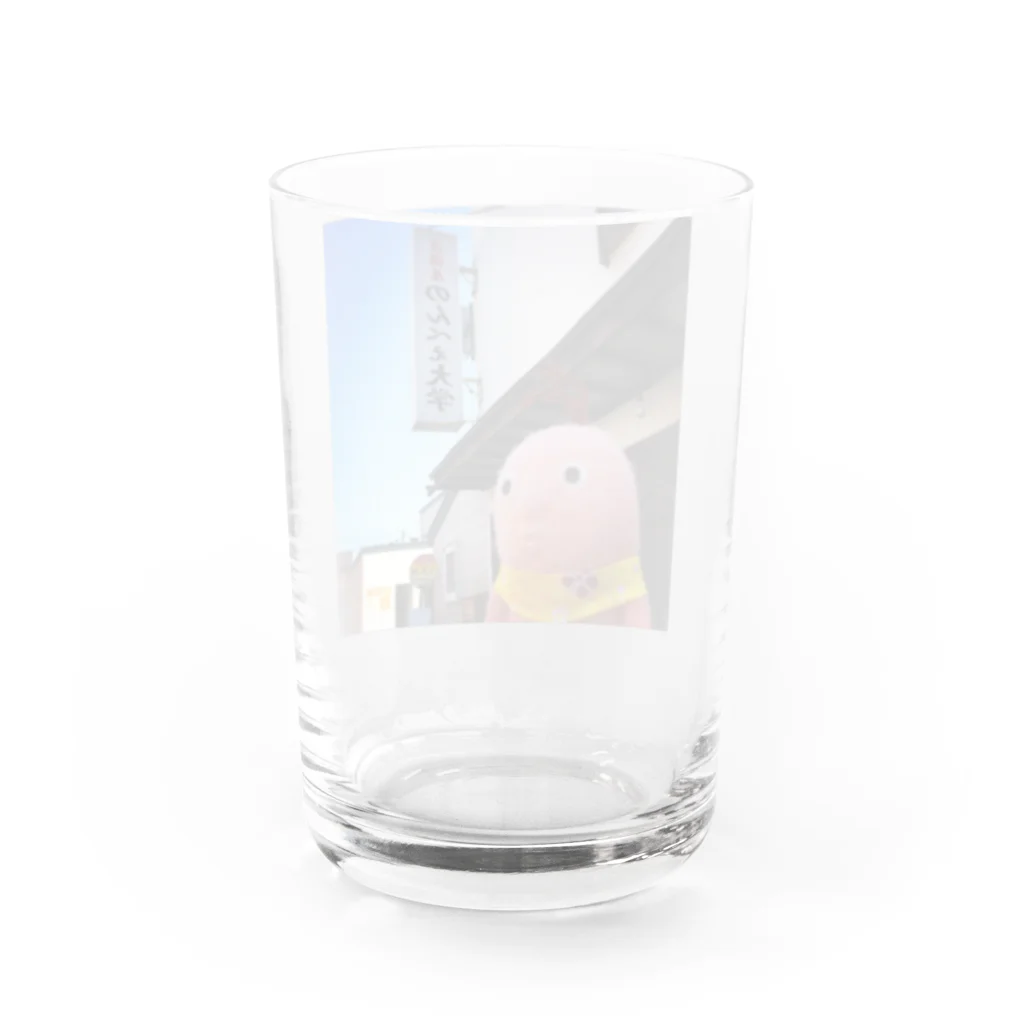 ファンシーショップみじんこののみにいく Water Glass :back