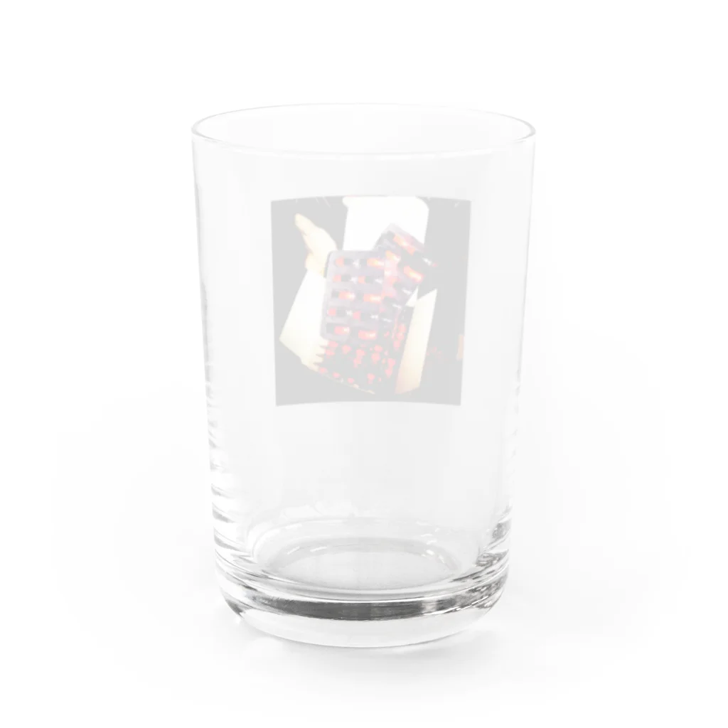 Lost'knotの仏ノ胃ニモ激薬 Water Glass :back