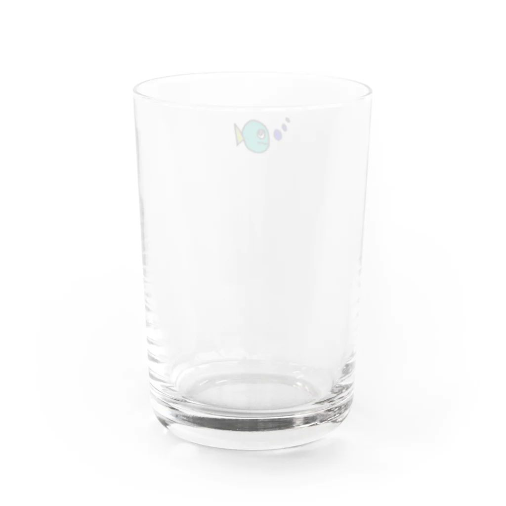 わたしの繊細で気難しいフィッシュ Water Glass :back