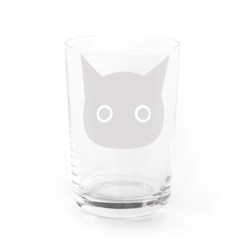 chopper'sの黒猫 Water Glass :back